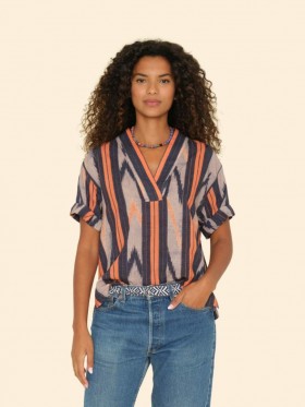  Damenoberteile | Xirena Flame Orange Avery Top